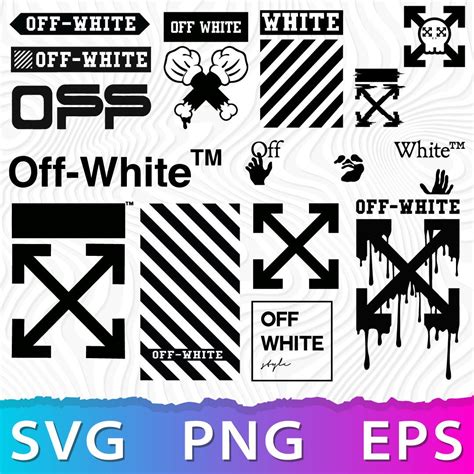 off white logo inspired fabric